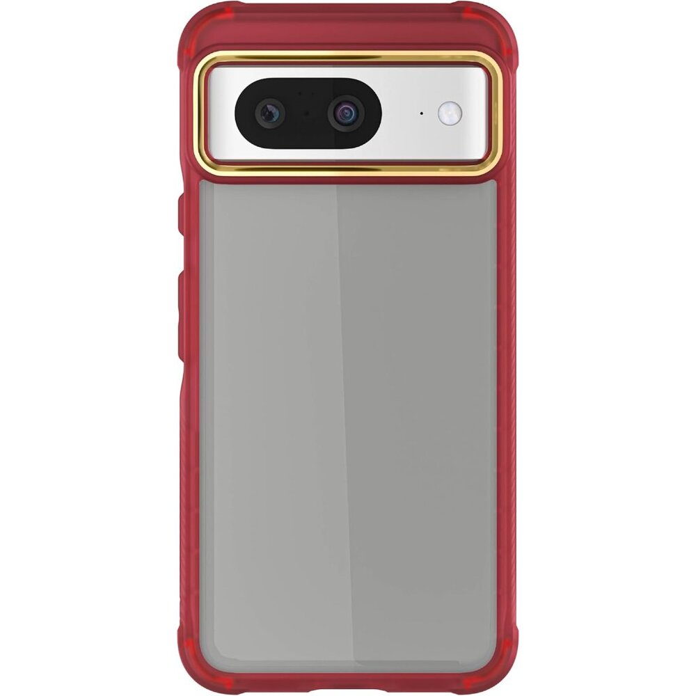 Ghostek Covert Clear Google Pixel 8 Case - Red/Clear NIB
